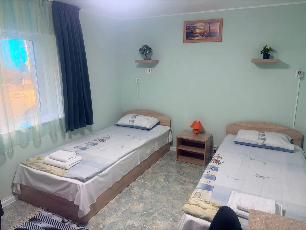 Двойна стая с отделни легла във Velonia Guest House — кадър 2